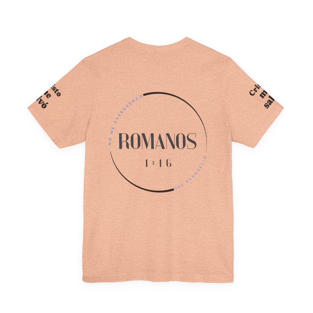Romanos 1:16 Camisa de Hombres  — "Nueva Generación" Faith T‑Shirt