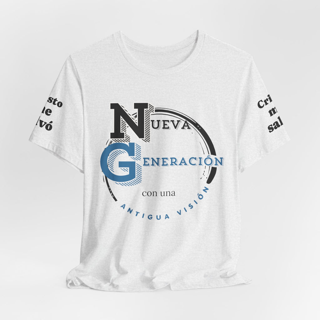 Romanos 1:16 Camisa de Hombres  — "Nueva Generación" Faith T‑Shirt