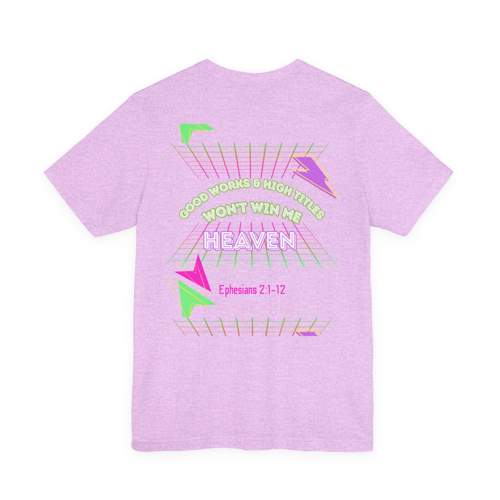 Woman's "Good works" Retro Tee— Ephesians 2:1-12 Retro Christian T-Shirt
