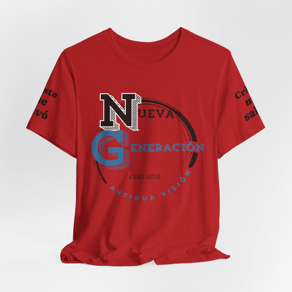 Romanos 1:16 Camisa de Hombres  — "Nueva Generación" Faith T‑Shirt