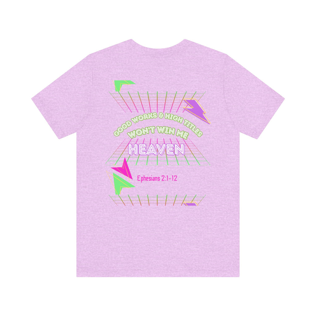 Woman's "Good works" Retro Tee— Ephesians 2:1-12 Retro Christian T-Shirt