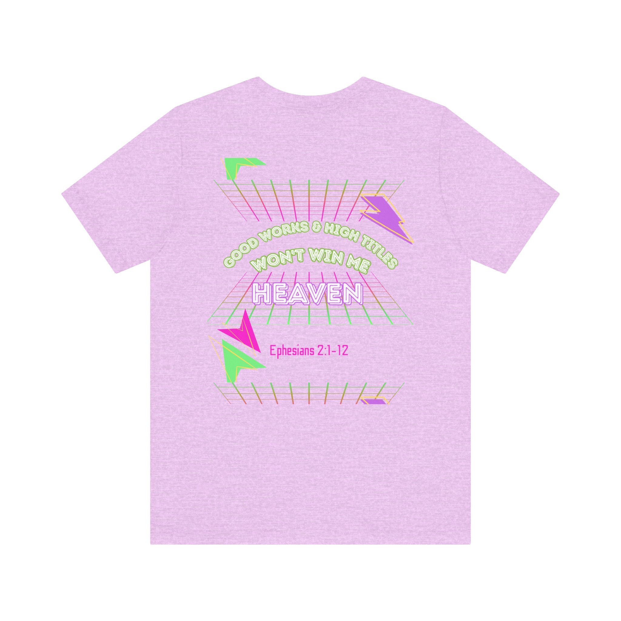 Woman's "Good works" Retro Tee— Ephesians 2:1-12 Retro Christian T-Shirt