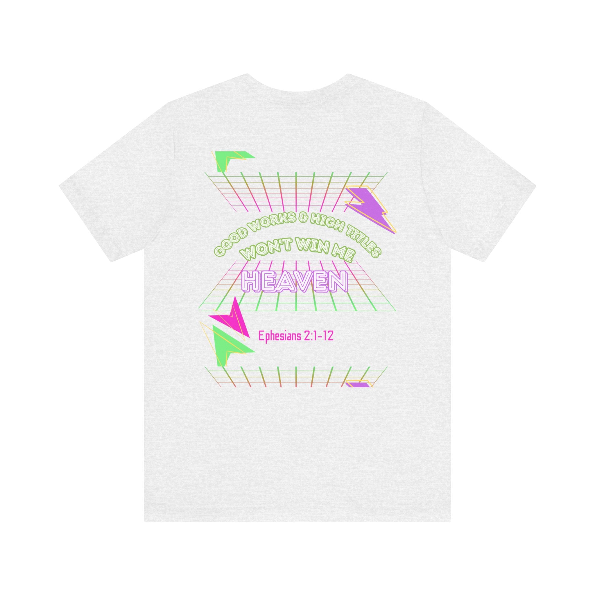 Woman's "Good works" Retro Tee— Ephesians 2:1-12 Retro Christian T-Shirt