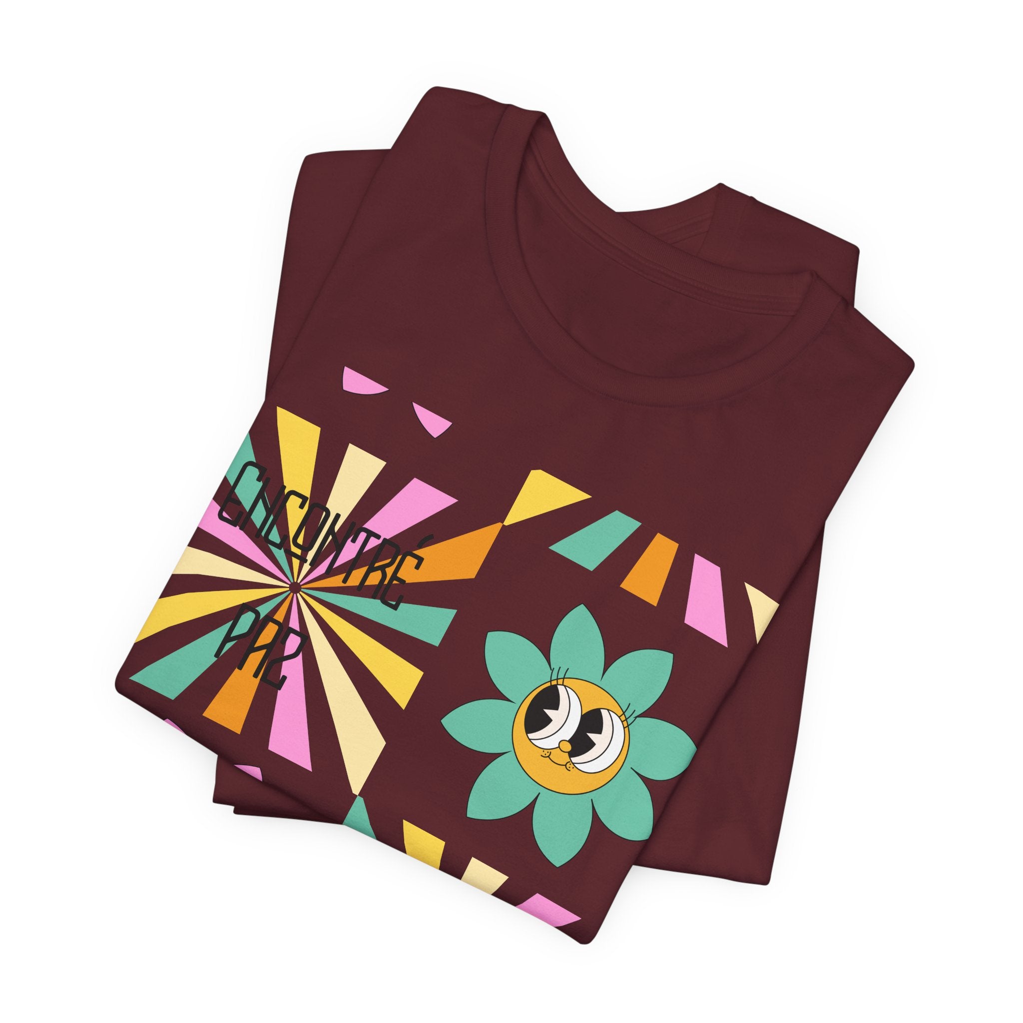Woman's Spanish "Encontré paz en Jesús"- Camisa Retro Español