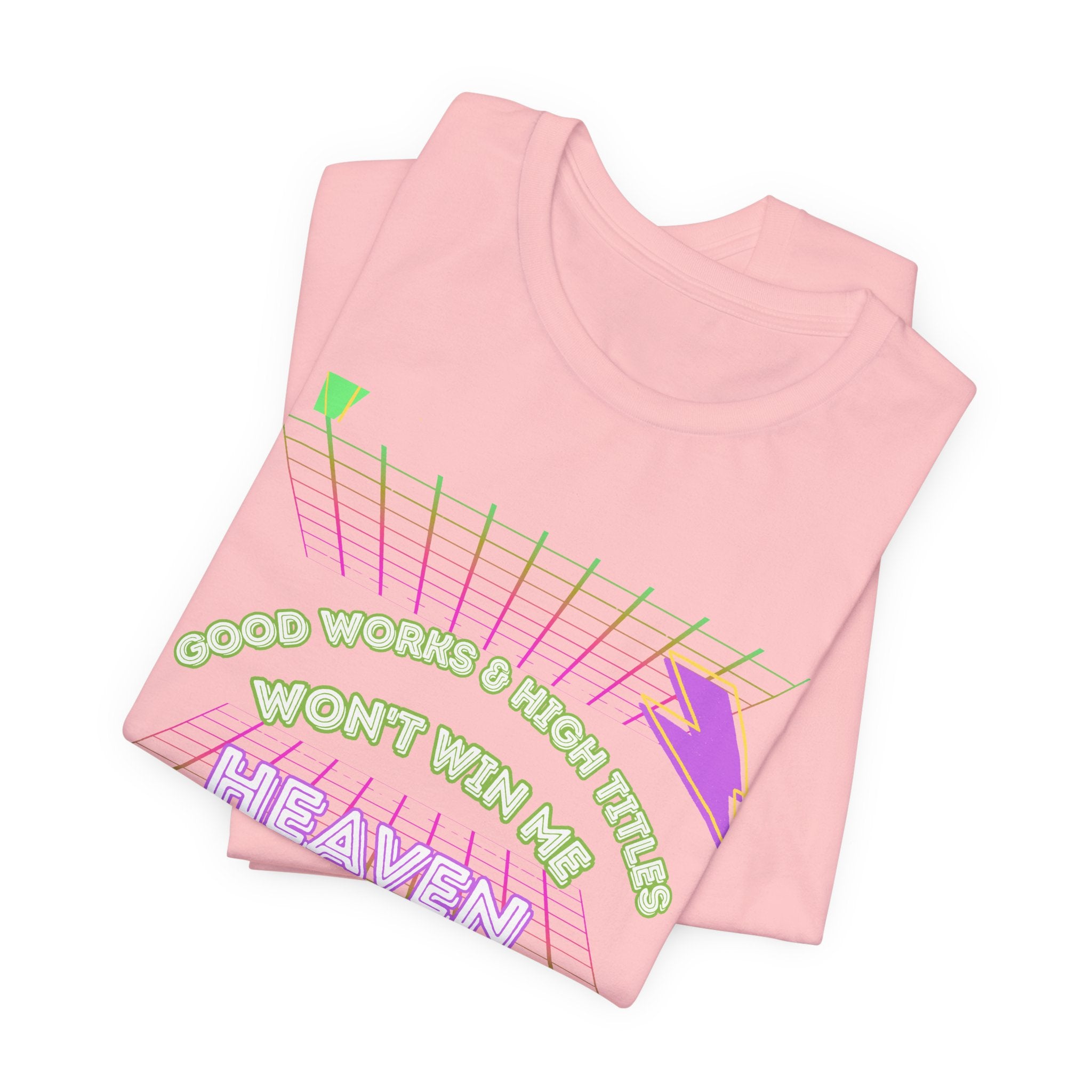 Woman's "Good works" Retro Tee— Ephesians 2:1-12 Retro Christian T-Shirt