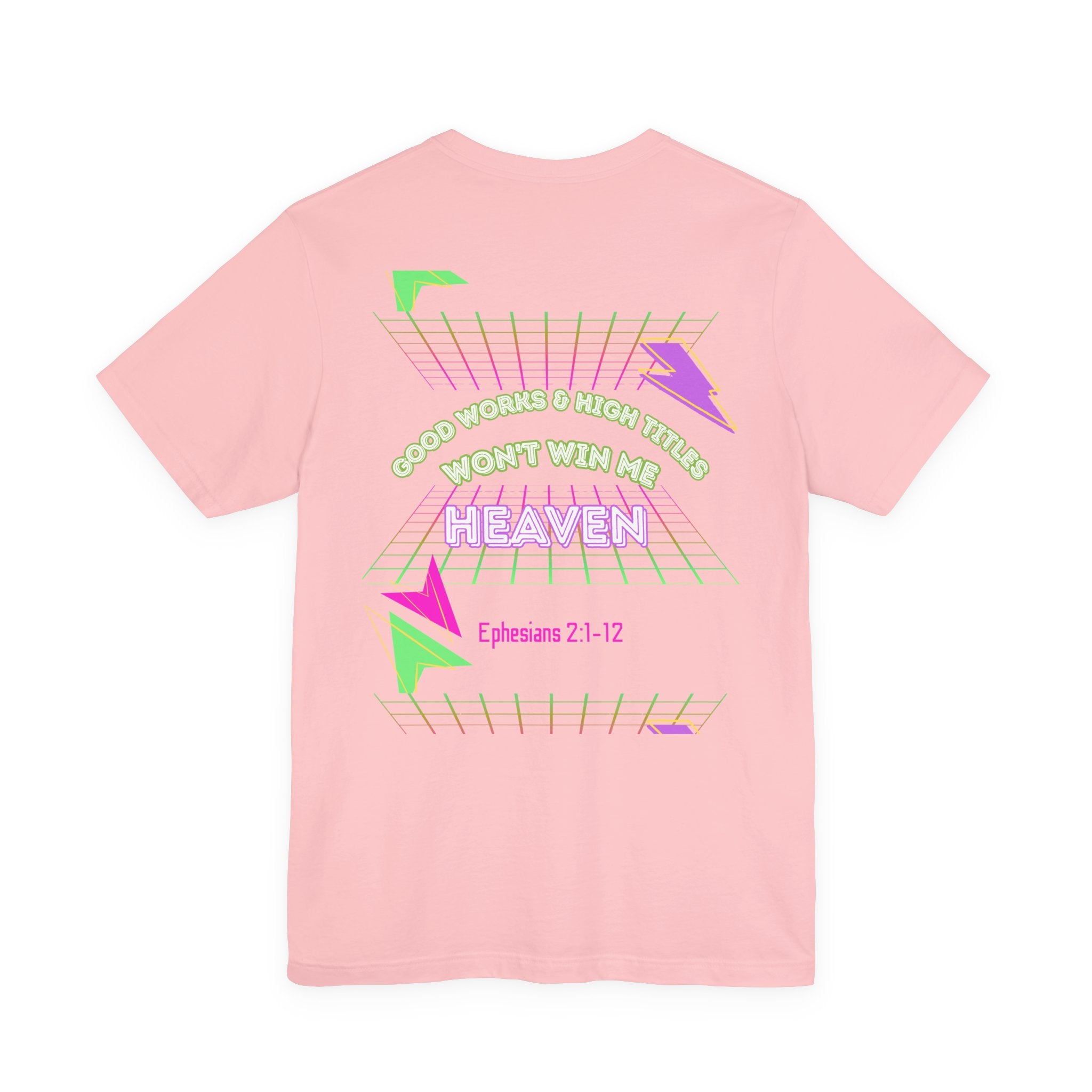 Woman's "Good works" Retro Tee— Ephesians 2:1-12 Retro Christian T-Shirt