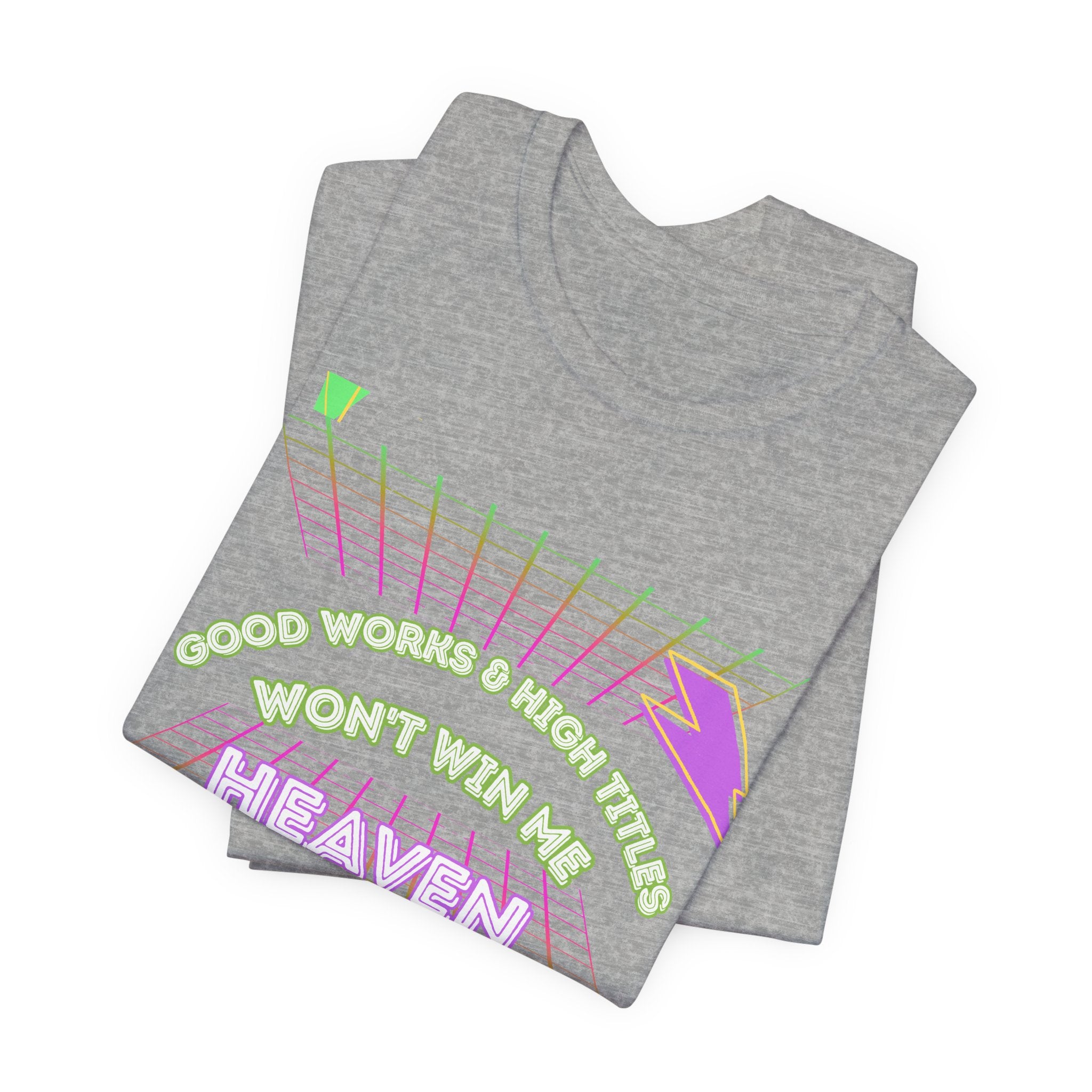 Woman's "Good works" Retro Tee— Ephesians 2:1-12 Retro Christian T-Shirt