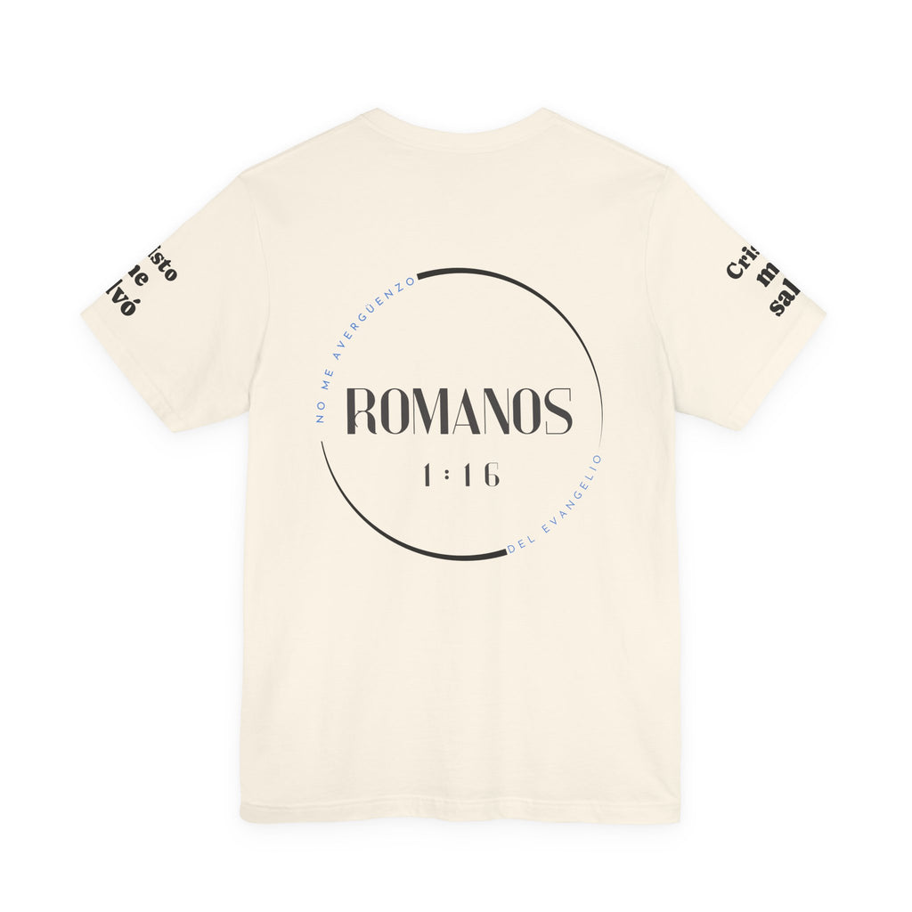 Romanos 1:16 Camisa de Hombres  — "Nueva Generación" Faith T‑Shirt