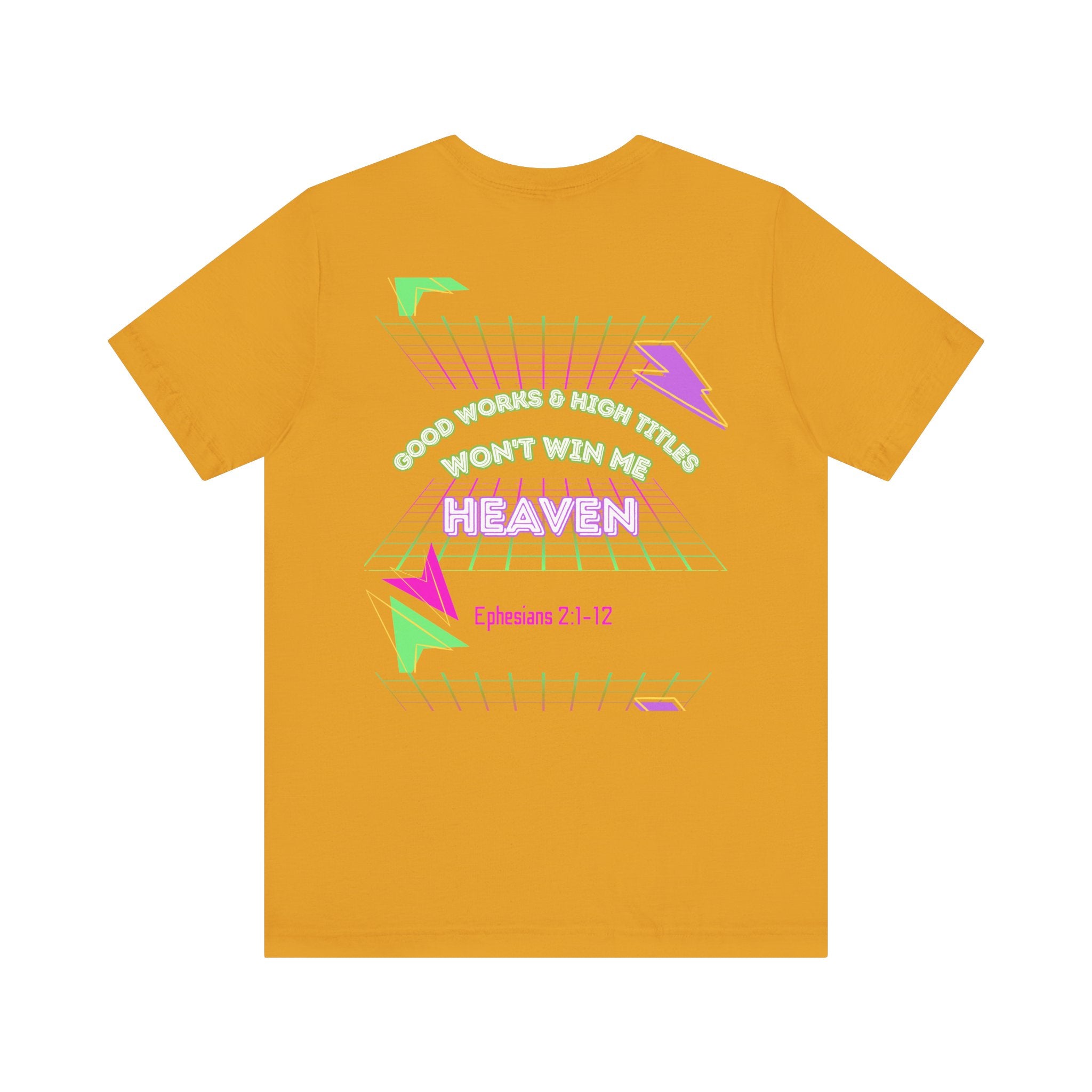 Woman's "Good works" Retro Tee— Ephesians 2:1-12 Retro Christian T-Shirt