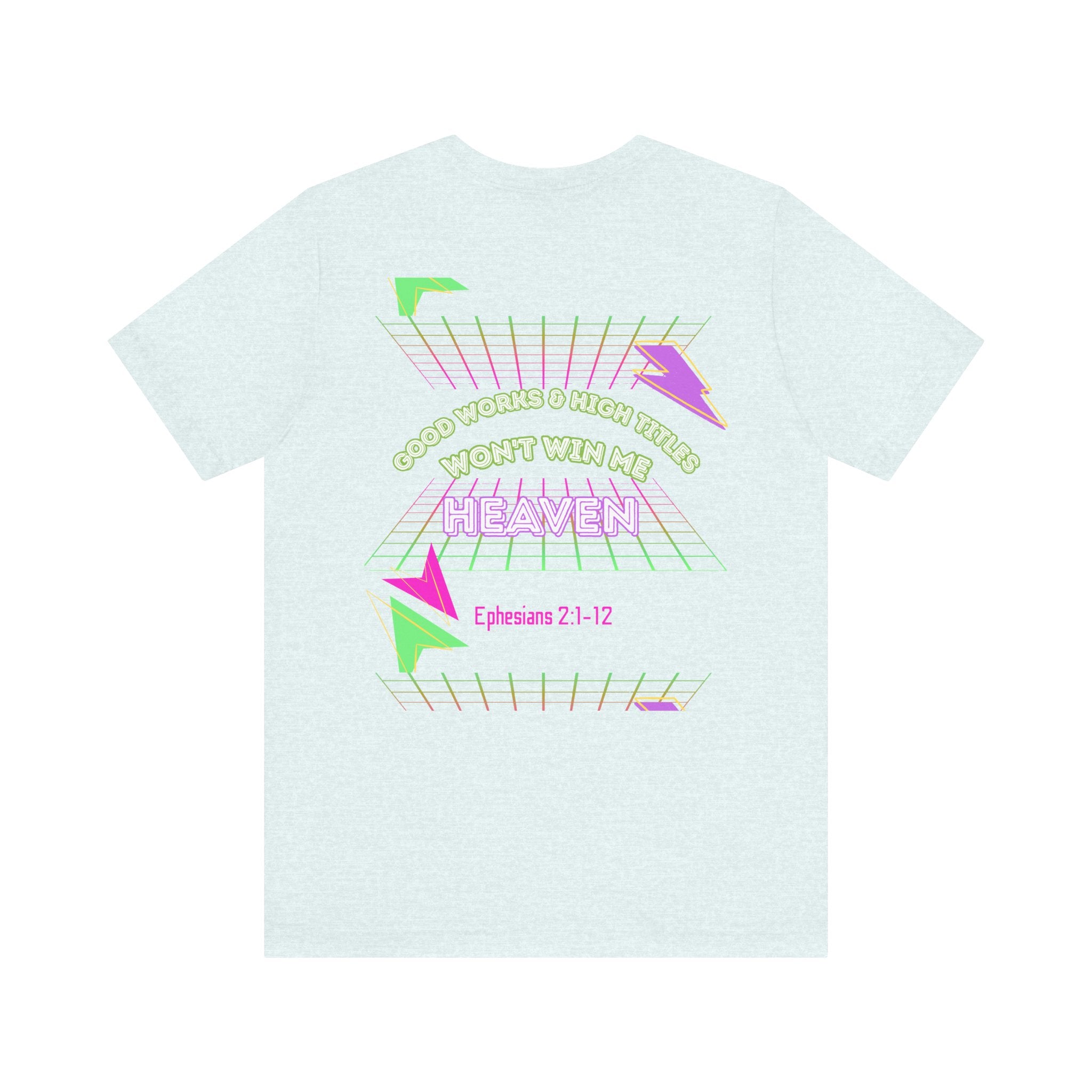 Woman's "Good works" Retro Tee— Ephesians 2:1-12 Retro Christian T-Shirt