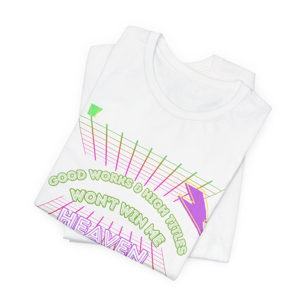 Woman's "Good works" Retro Tee— Ephesians 2:1-12 Retro Christian T-Shirt