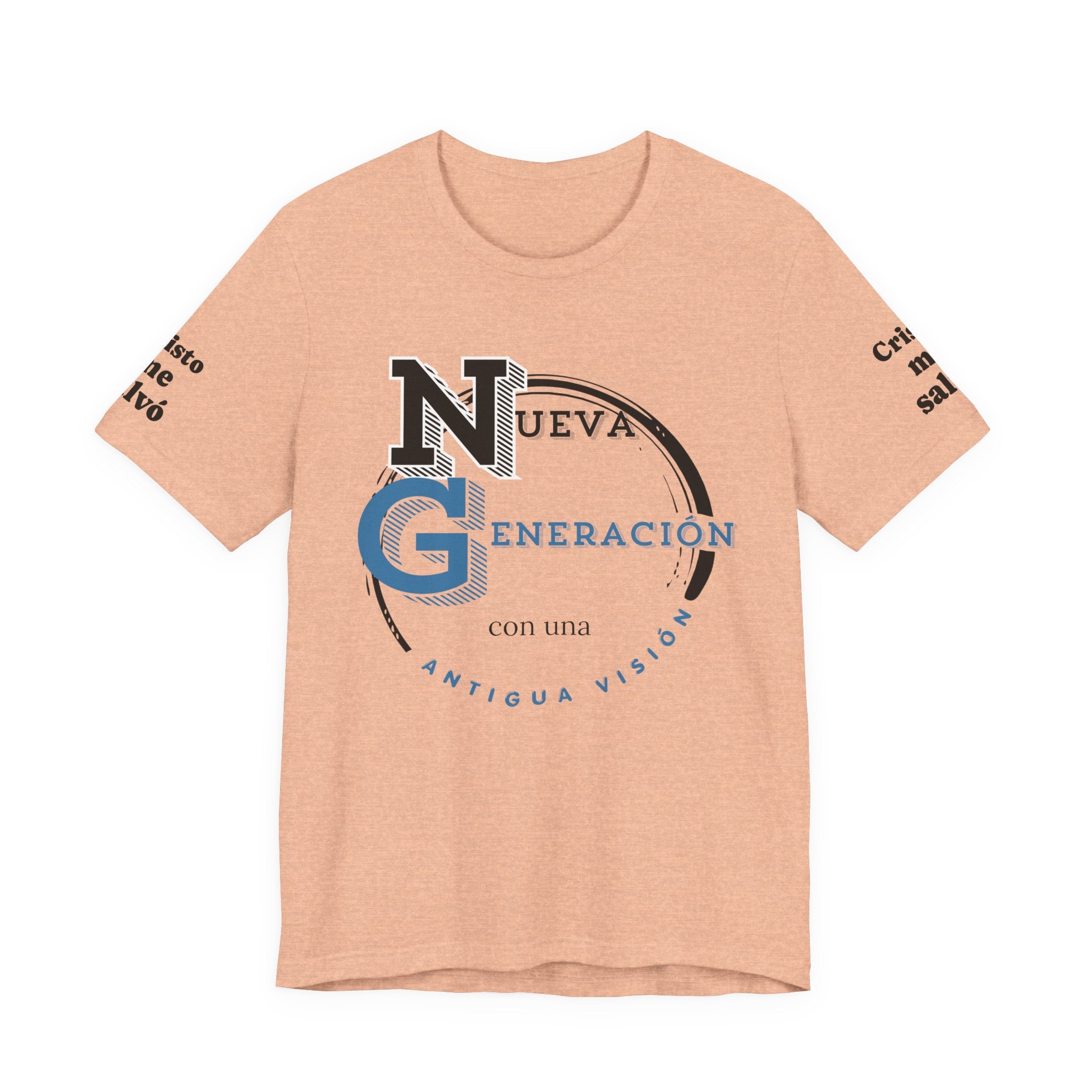 Romanos 1:16 Camisa de Hombres  — "Nueva Generación" Faith T‑Shirt