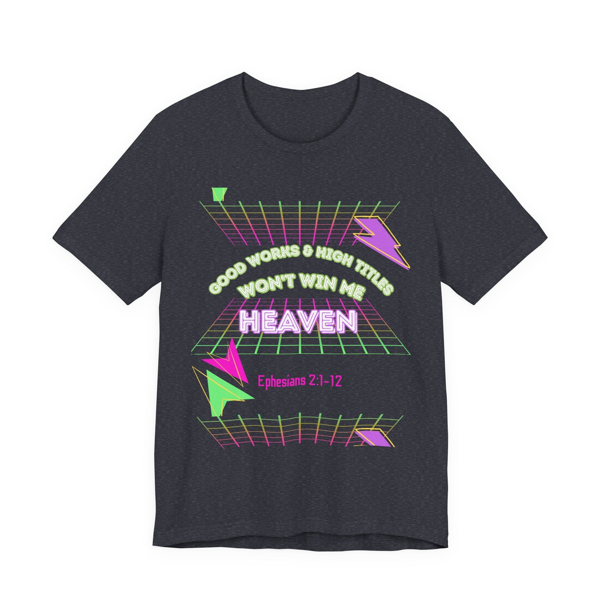 Woman's "Good works" Retro Tee— Ephesians 2:1-12 Retro Christian T-Shirt