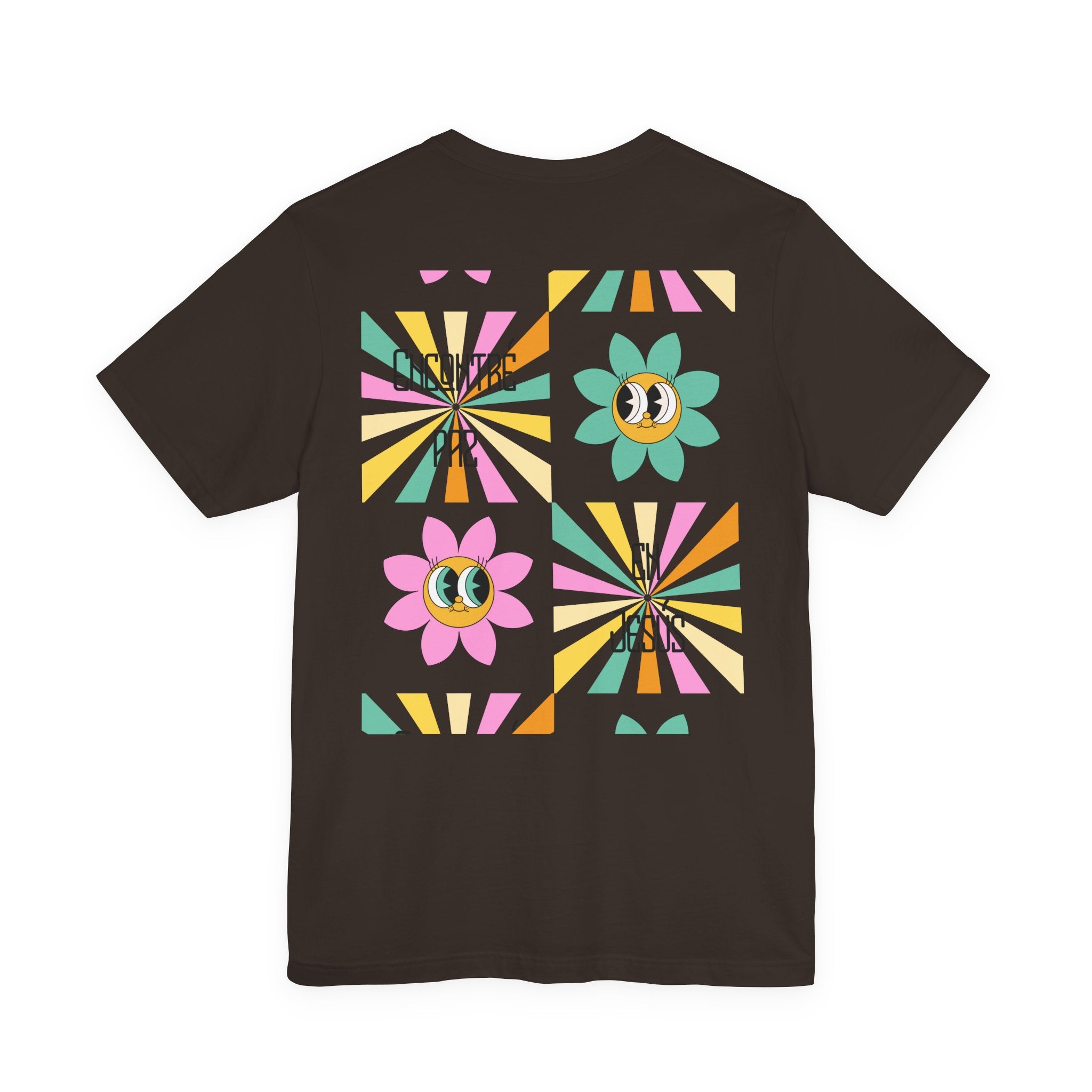 Woman's Spanish "Encontré paz en Jesús"- Camisa Retro Español