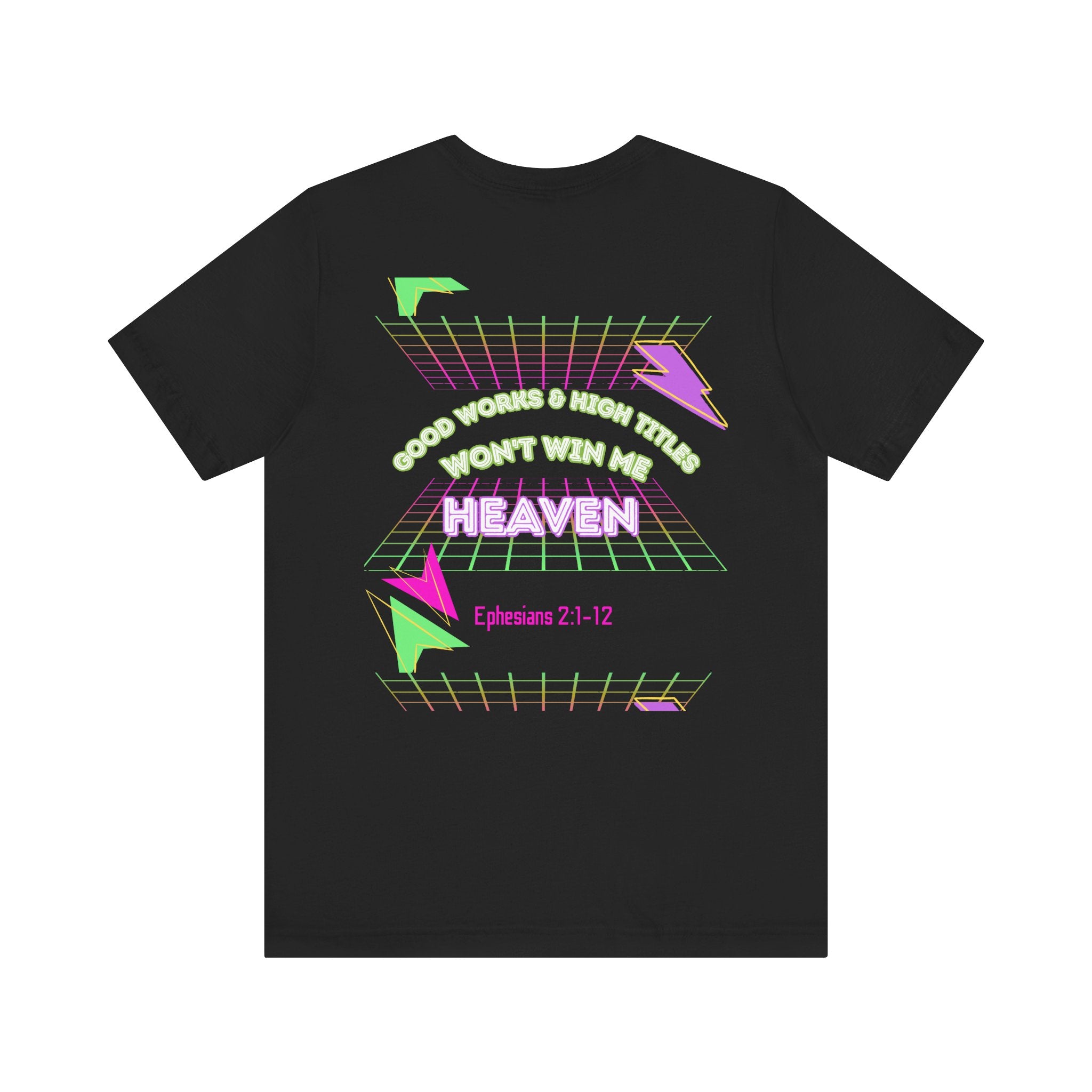 Woman's "Good works" Retro Tee— Ephesians 2:1-12 Retro Christian T-Shirt