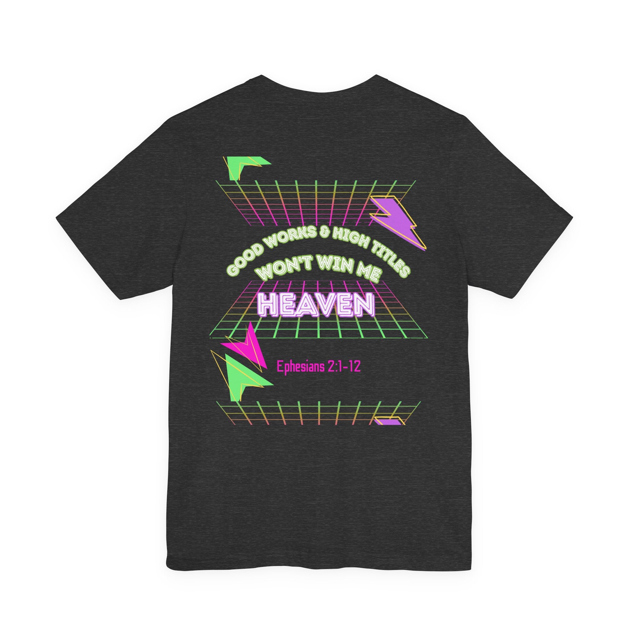 Woman's "Good works" Retro Tee— Ephesians 2:1-12 Retro Christian T-Shirt