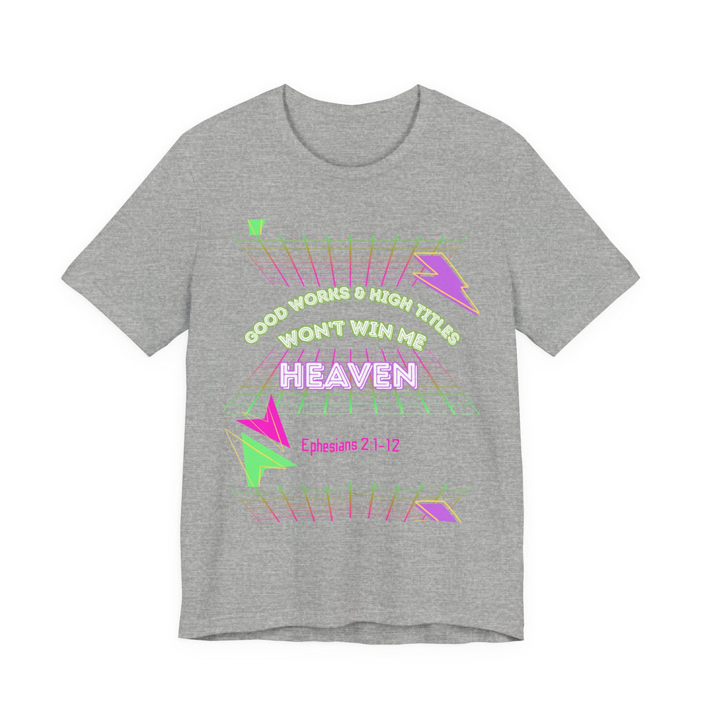 Woman's "Good works" Retro Tee— Ephesians 2:1-12 Retro Christian T-Shirt