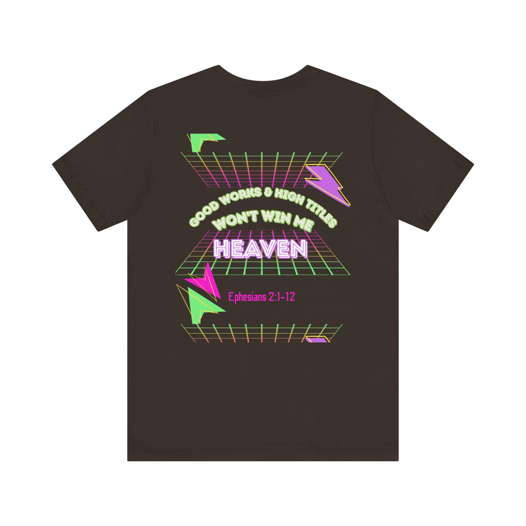Woman's "Good works" Retro Tee— Ephesians 2:1-12 Retro Christian T-Shirt