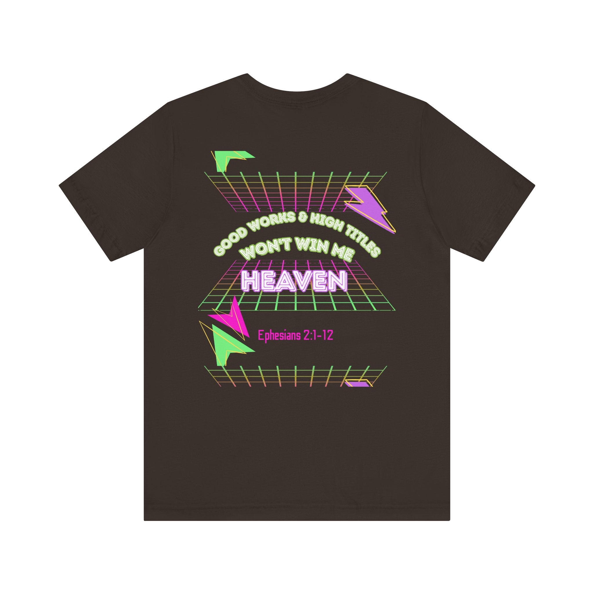 Woman's "Good works" Retro Tee— Ephesians 2:1-12 Retro Christian T-Shirt