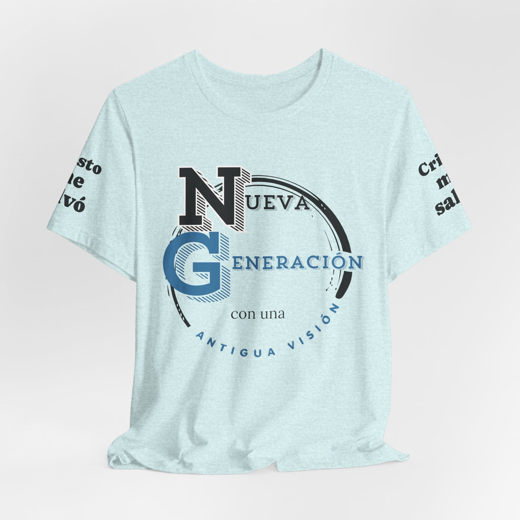 Romanos 1:16 Camisa de Hombres  — "Nueva Generación" Faith T‑Shirt