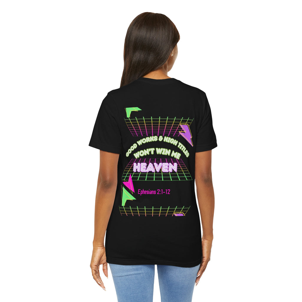 Woman's "Good works" Retro Tee— Ephesians 2:1-12 Retro Christian T-Shirt