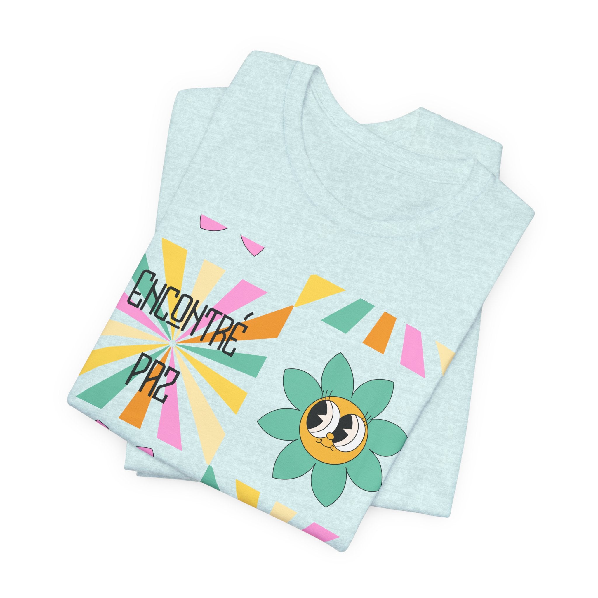 Woman's Spanish "Encontré paz en Jesús"- Camisa Retro Español