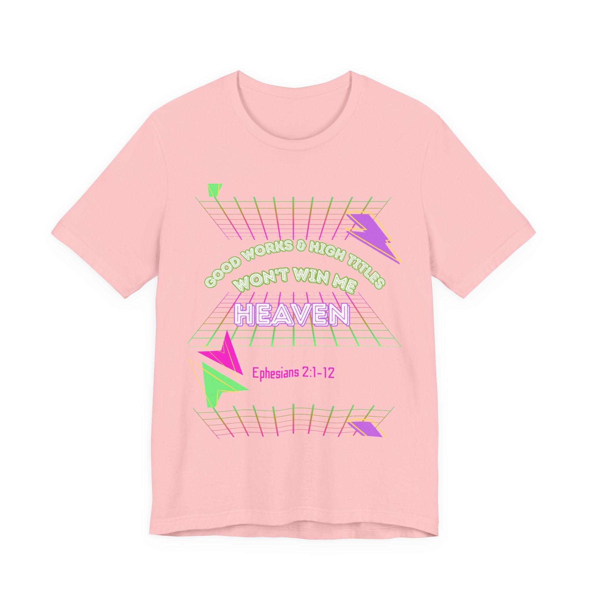 Woman's "Good works" Retro Tee— Ephesians 2:1-12 Retro Christian T-Shirt
