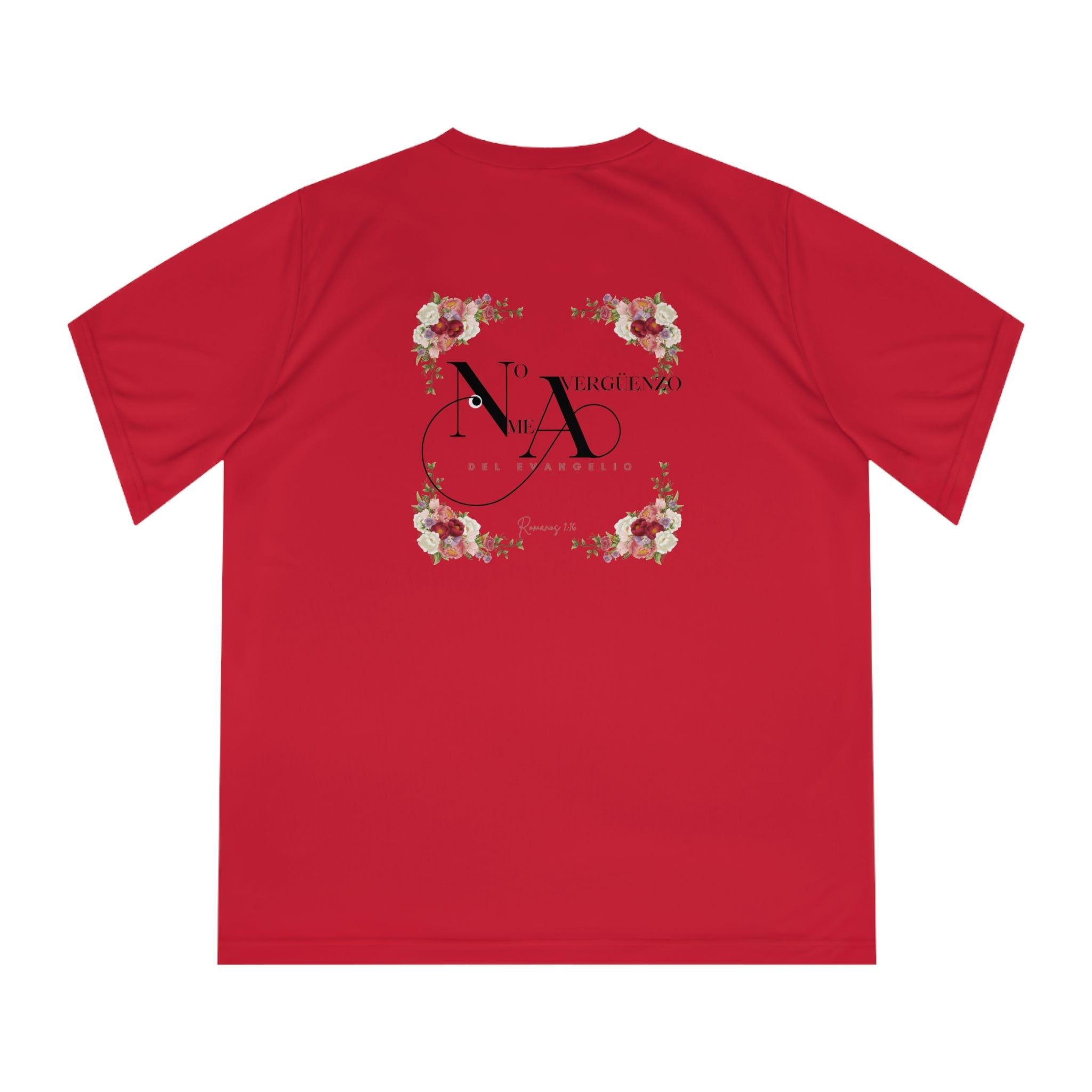 Woman's Spanish Floral Tee — "Nueva generación con una antigua visión"