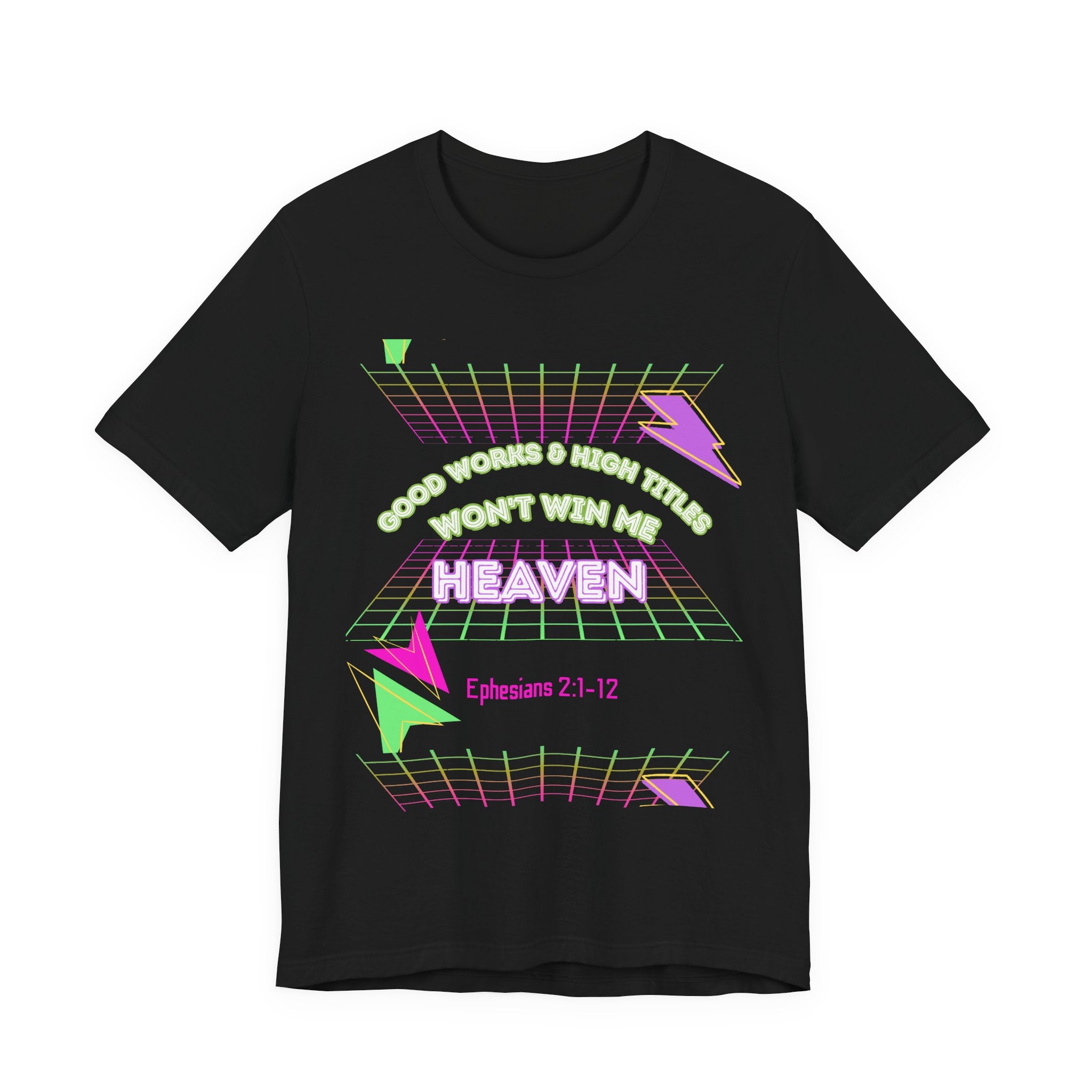 Woman's "Good works" Retro Tee— Ephesians 2:1-12 Retro Christian T-Shirt