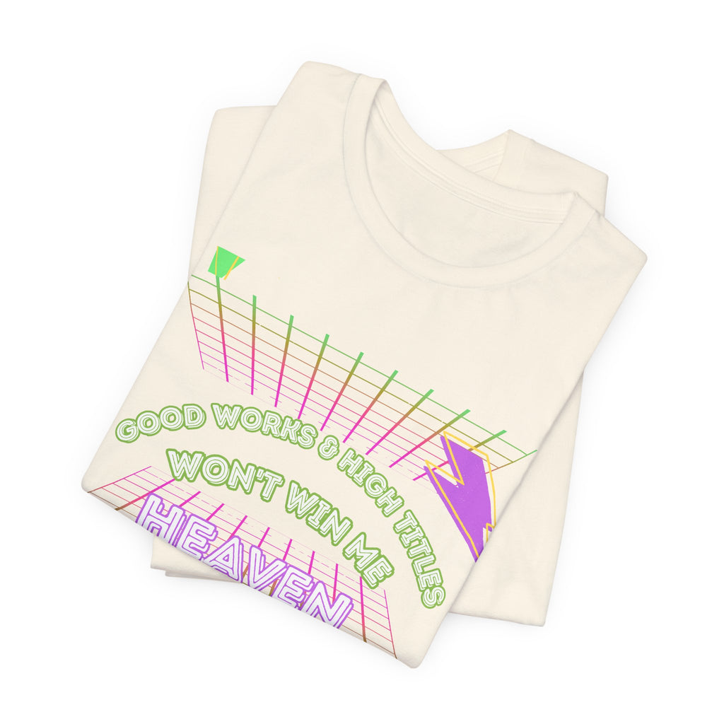 Woman's "Good works" Retro Tee— Ephesians 2:1-12 Retro Christian T-Shirt