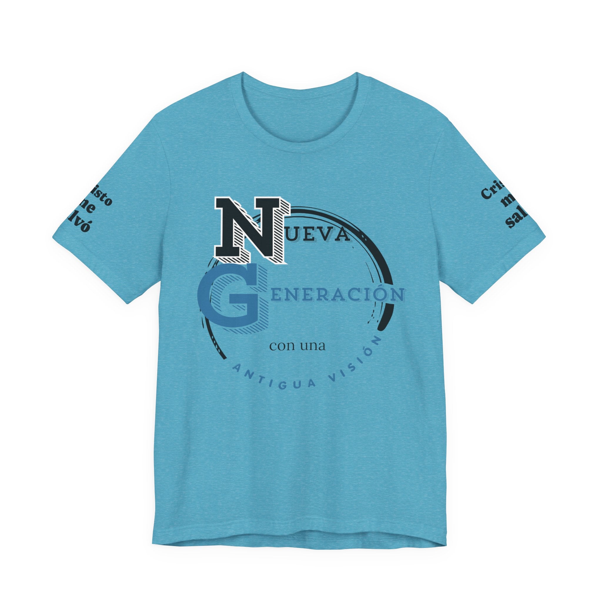 Romanos 1:16 Camisa de Hombres  — "Nueva Generación" Faith T‑Shirt