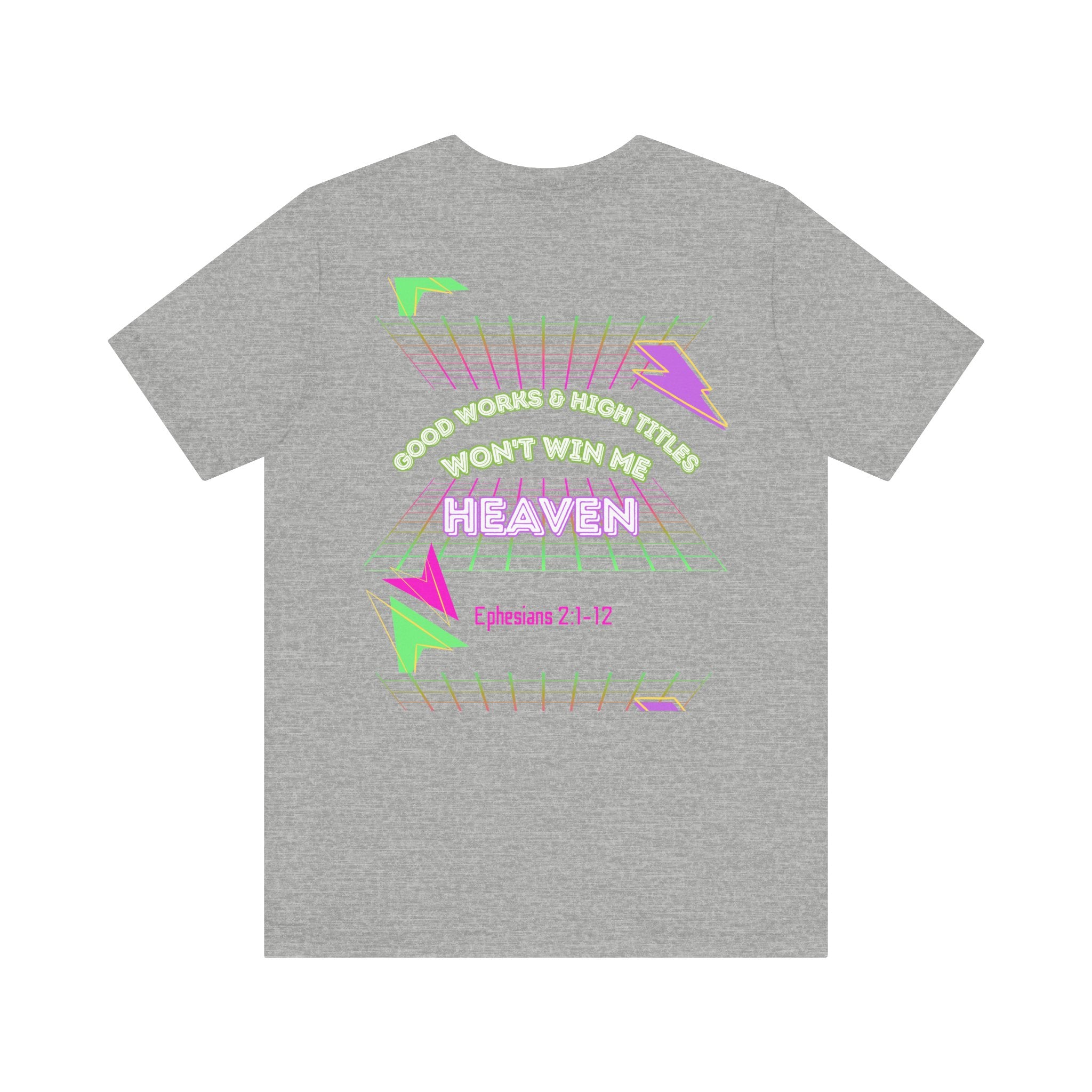 Woman's "Good works" Retro Tee— Ephesians 2:1-12 Retro Christian T-Shirt