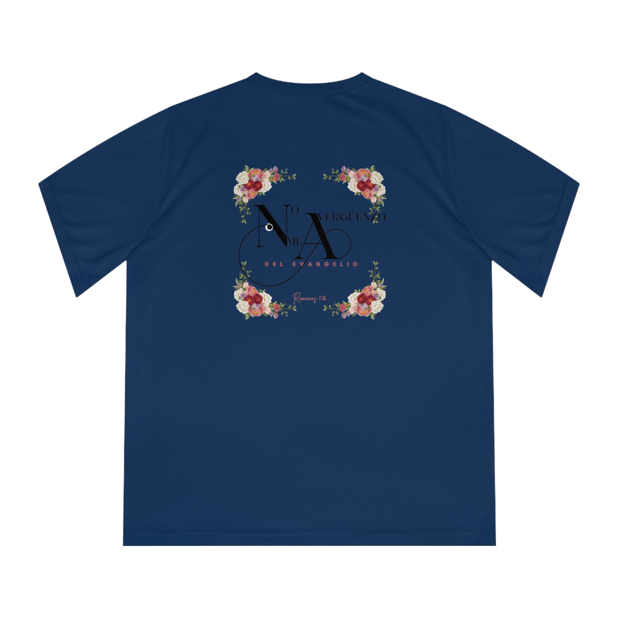 Woman's Spanish Floral Tee — "Nueva generación con una antigua visión"
