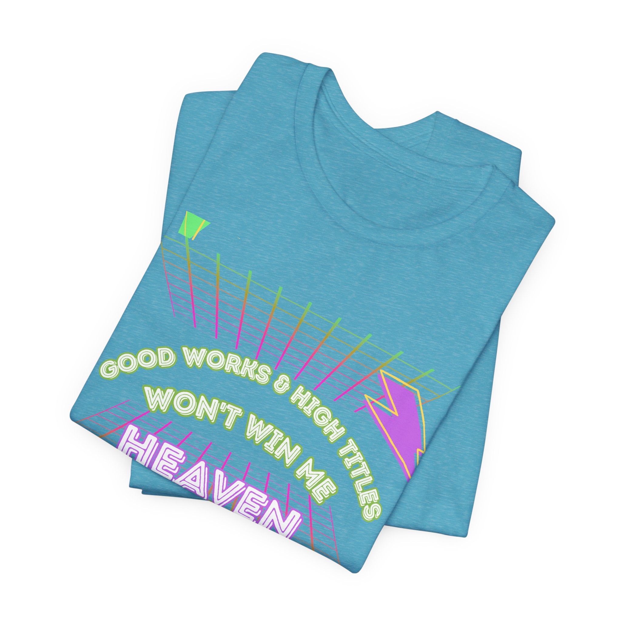 Woman's "Good works" Retro Tee— Ephesians 2:1-12 Retro Christian T-Shirt