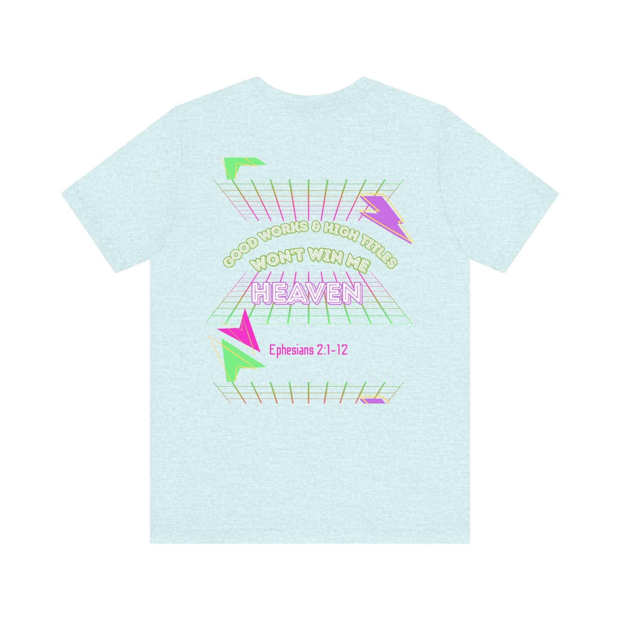 Woman's "Good works" Retro Tee— Ephesians 2:1-12 Retro Christian T-Shirt