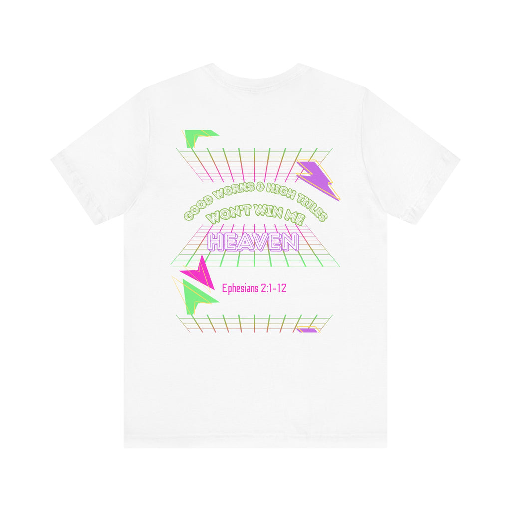 Woman's "Good works" Retro Tee— Ephesians 2:1-12 Retro Christian T-Shirt