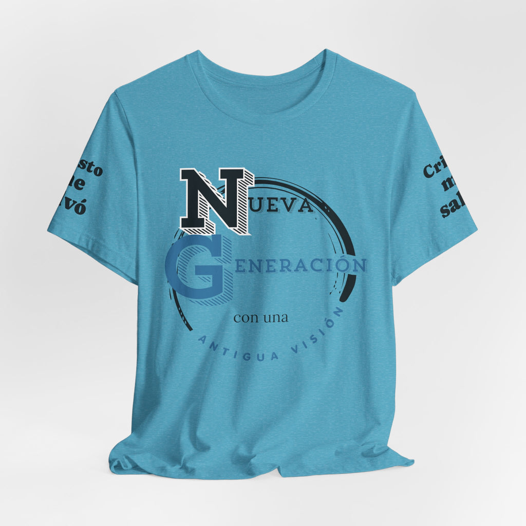 Romanos 1:16 Camisa de Hombres  — "Nueva Generación" Faith T‑Shirt