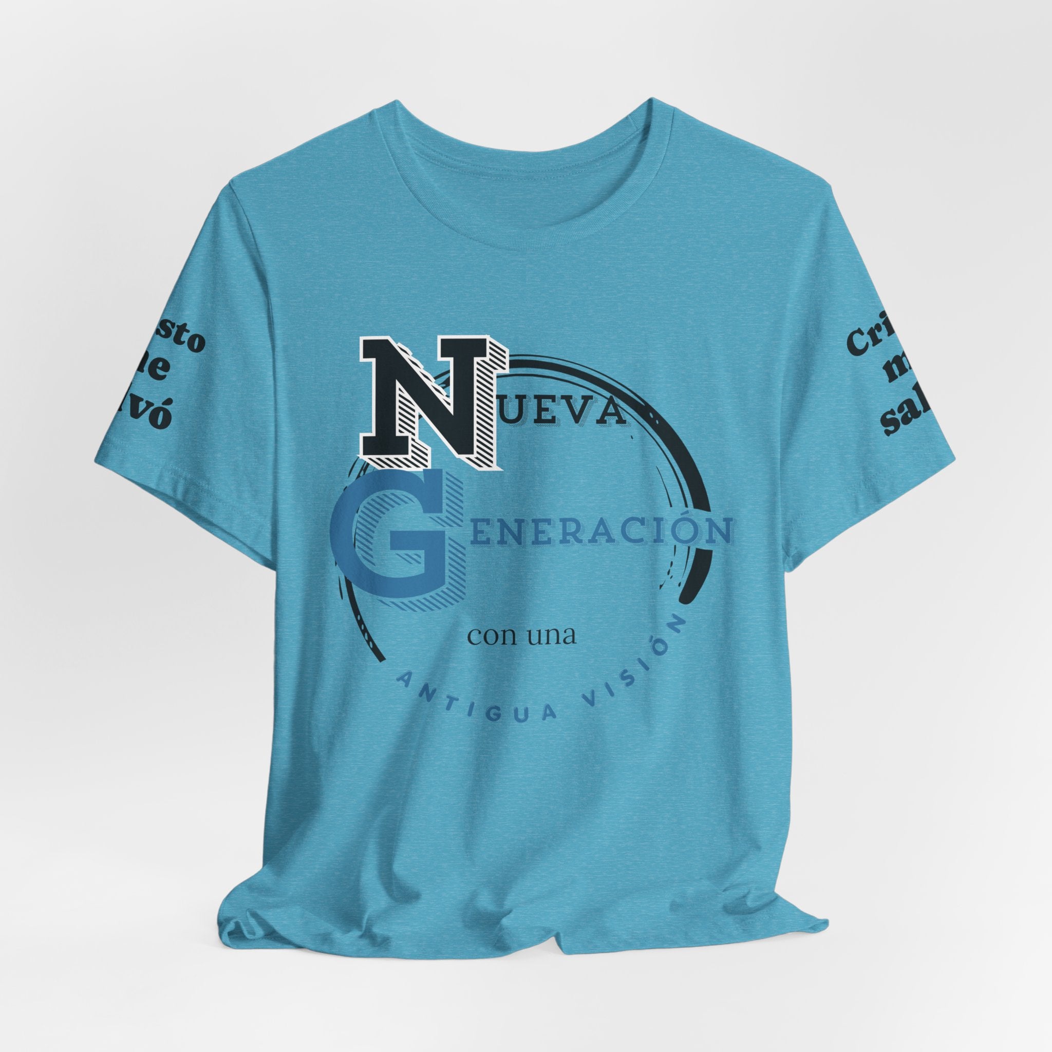 Romanos 1:16 Camisa de Hombres  — "Nueva Generación" Faith T‑Shirt