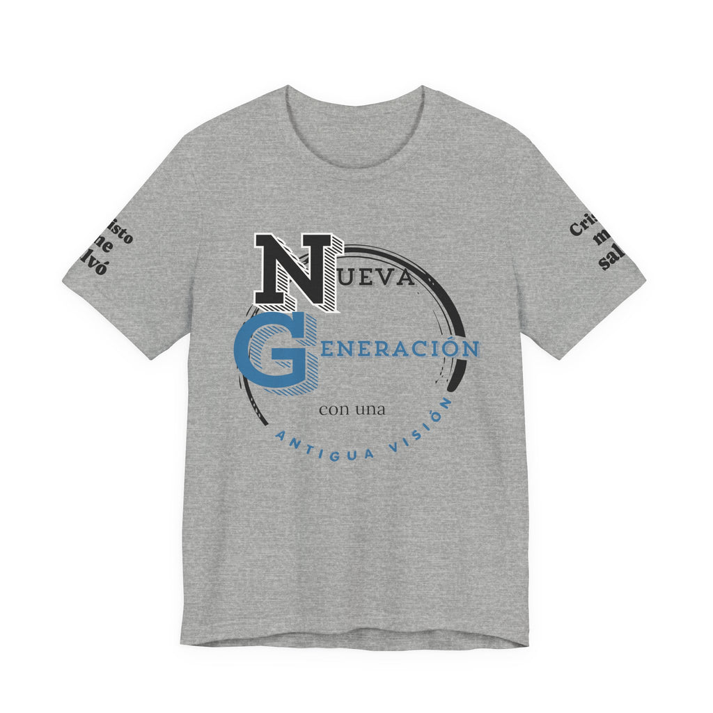 Romanos 1:16 Camisa de Hombres  — "Nueva Generación" Faith T‑Shirt