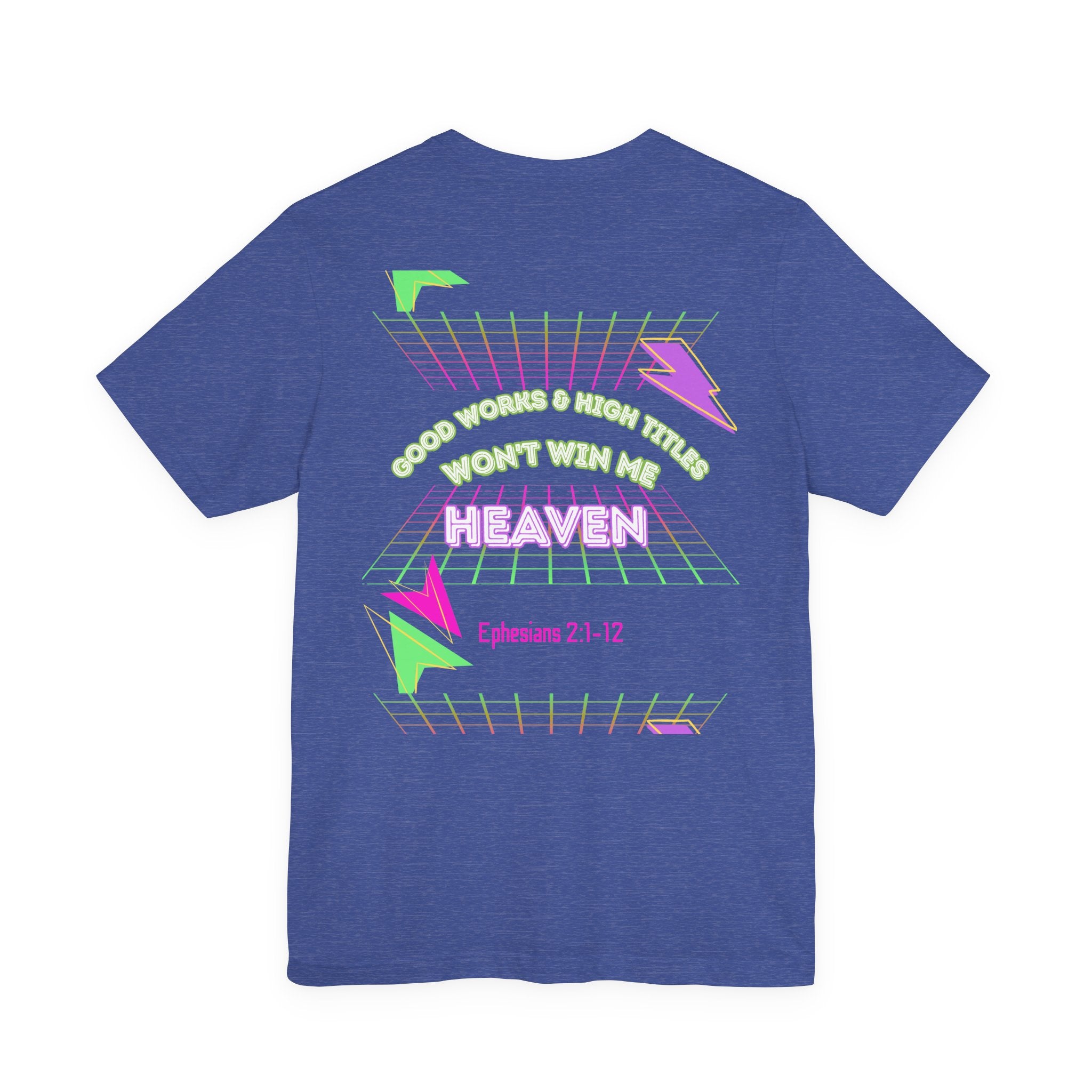 Woman's "Good works" Retro Tee— Ephesians 2:1-12 Retro Christian T-Shirt