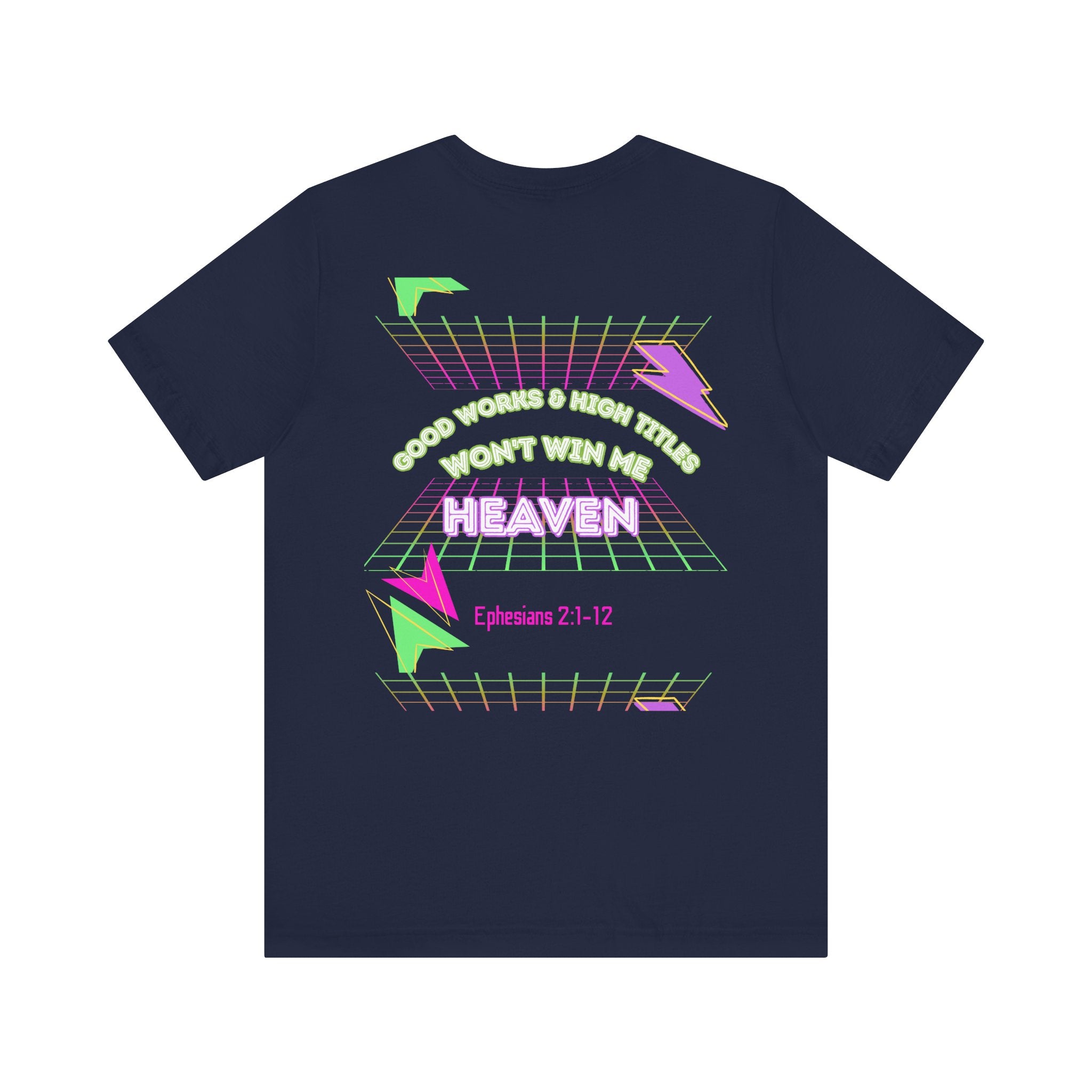 Woman's "Good works" Retro Tee— Ephesians 2:1-12 Retro Christian T-Shirt