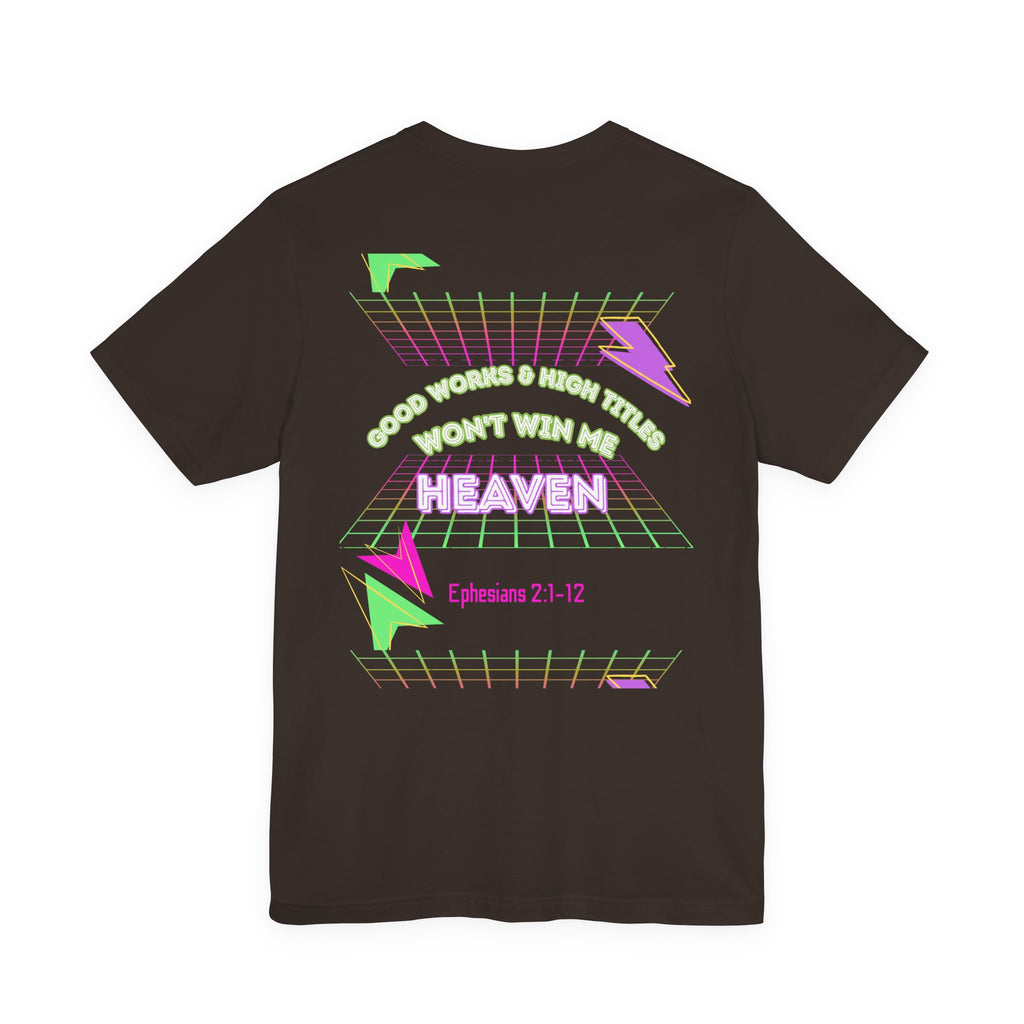 Woman's "Good works" Retro Tee— Ephesians 2:1-12 Retro Christian T-Shirt