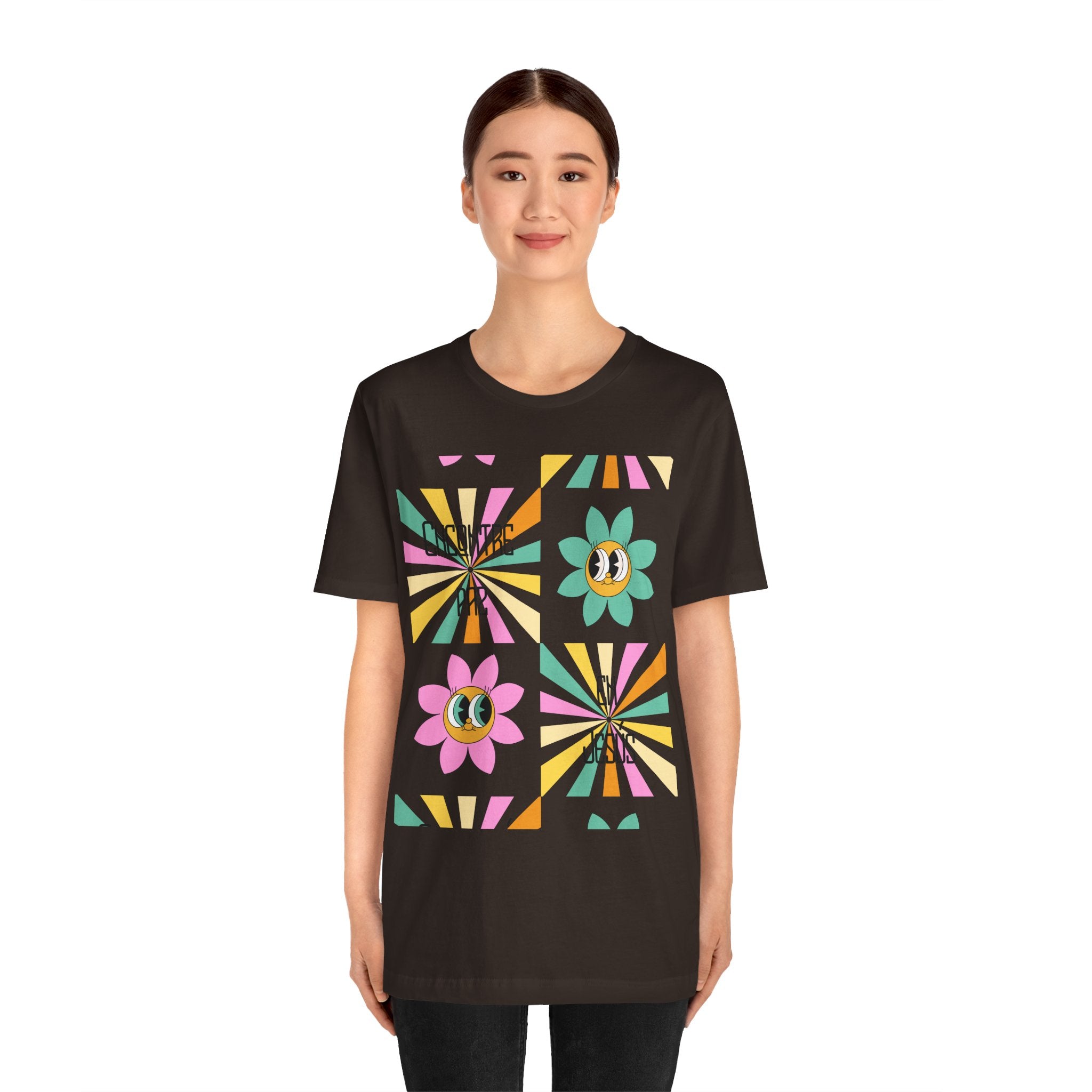Woman's Spanish "Encontré paz en Jesús"- Camisa Retro Español