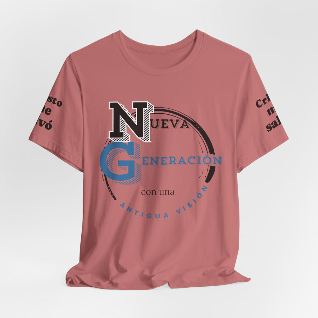 Romanos 1:16 Camisa de Hombres  — "Nueva Generación" Faith T‑Shirt